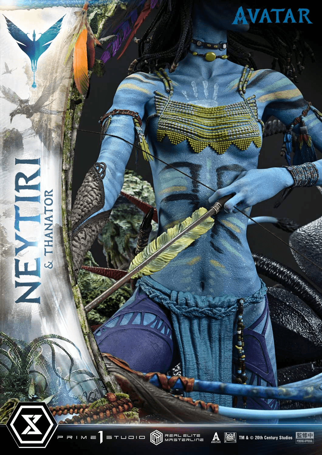  Real Elite Masterline Avatar (Film) Neytiri &amp; Thanator Avatar Legacy Collection | 4582647123282