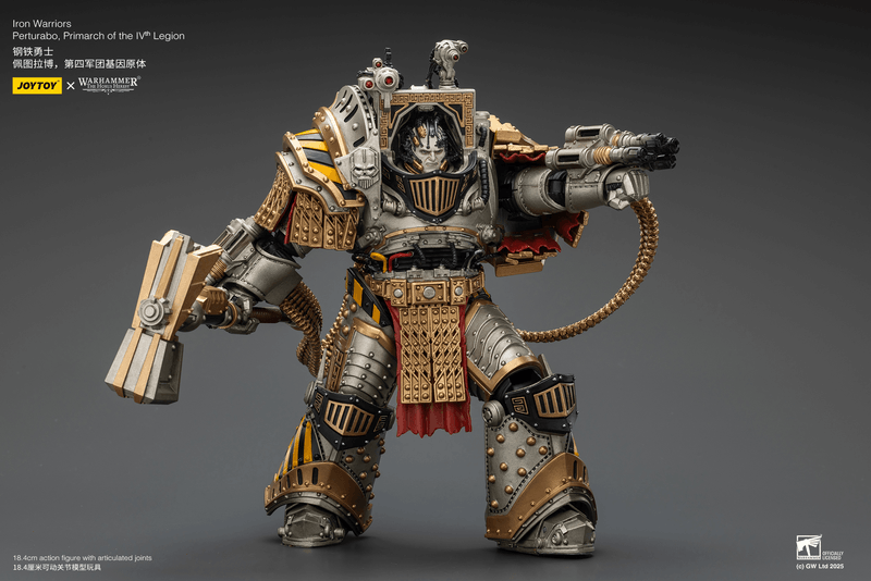 JOYTOY Iron Warriors Perturabo, Primarch of the lVth Legion | 6927054401819