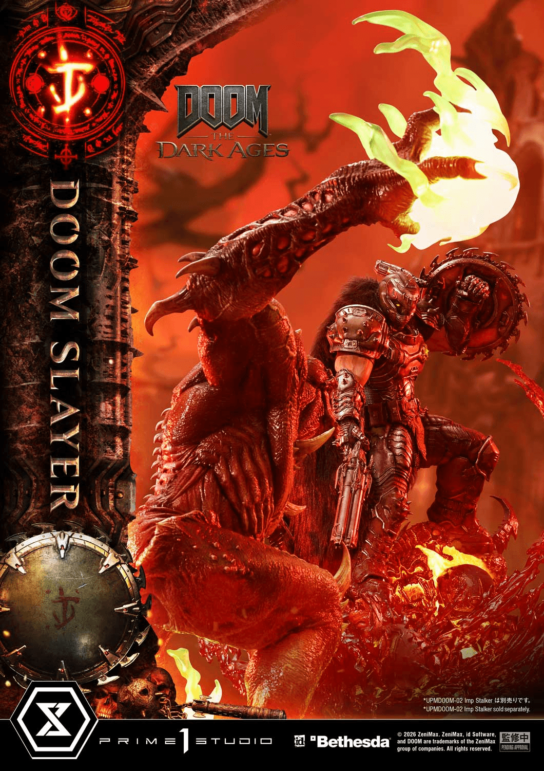  Ultimate Premium Masterline DOOM: The Dark Ages DOOM Slayer Deluxe Version  | 4582647123329