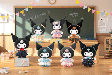 KUROMI School Life Series Plush Pendant Blind BOX (Box of 6)