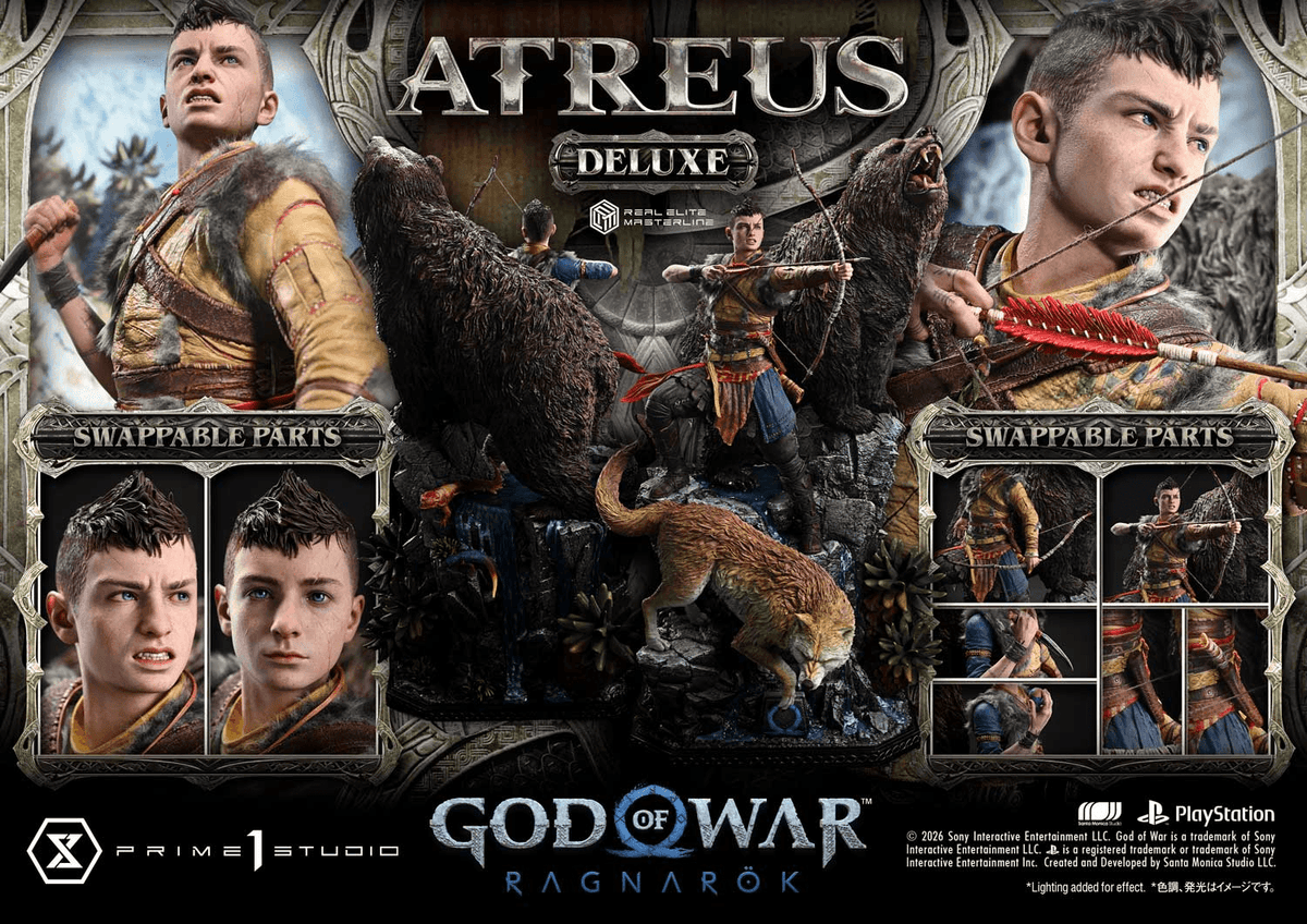Real Elite Masterline God of War: Ragnarok Atreus Deluxe Version
