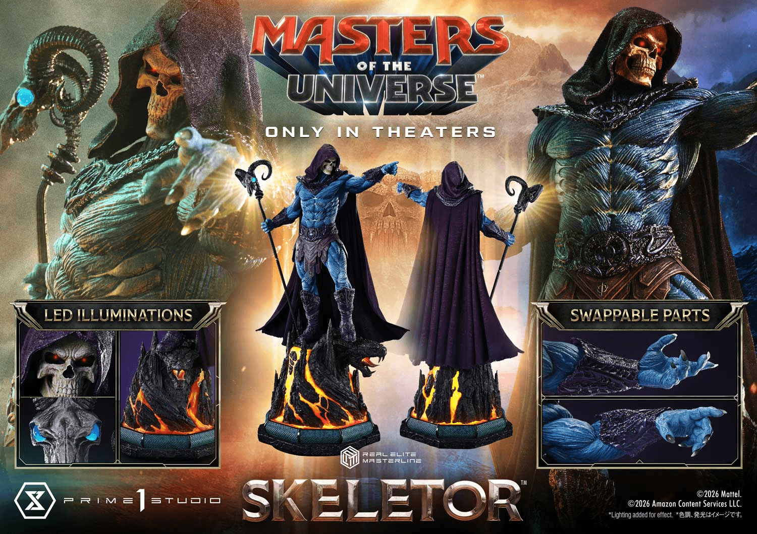 Real Elite Masterline Masters of the Universe (2026 Film) Skeletor