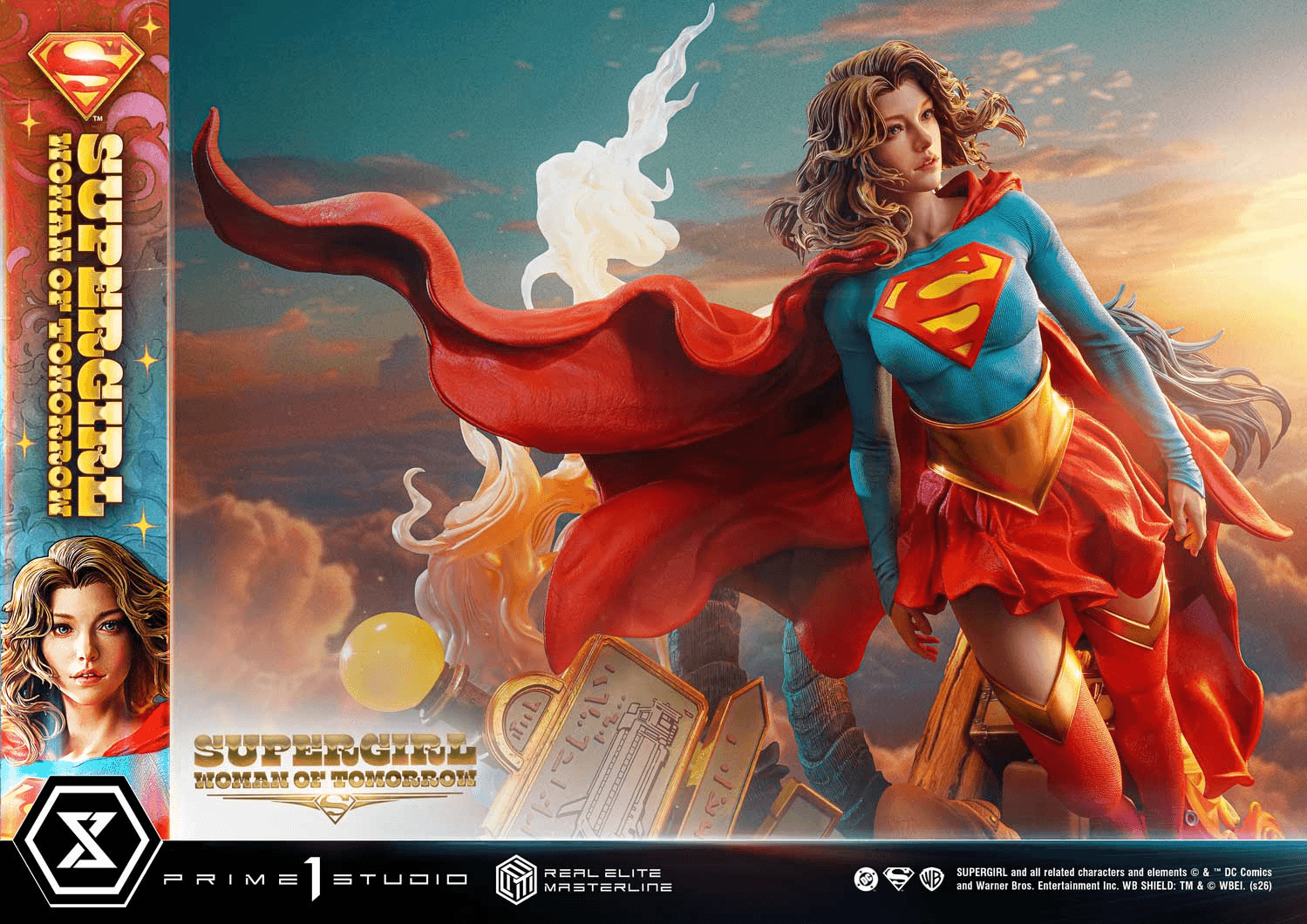 Real Elite Masterline Supergirl (Comics) Supergirl Woman of Tomorrow Bonus Version