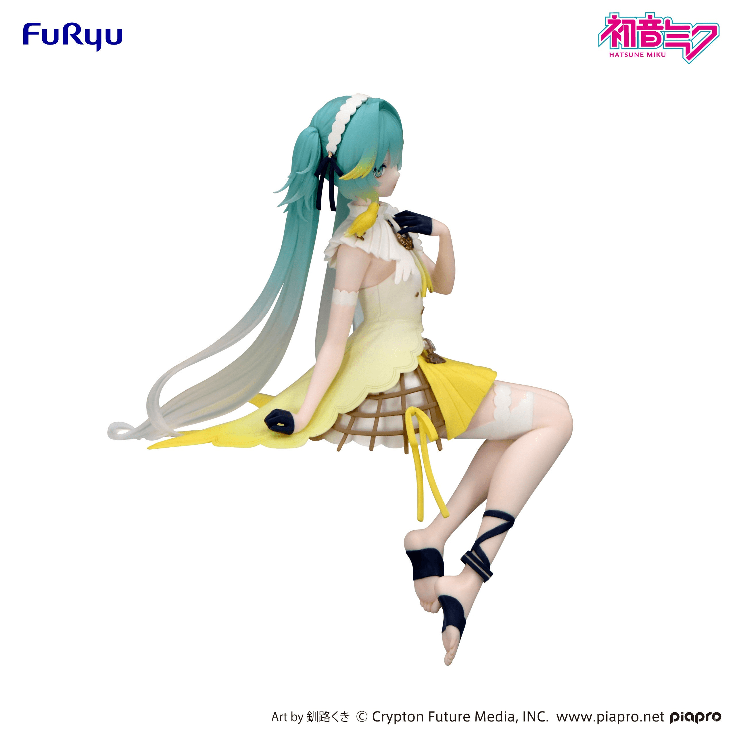 Hatsune Miku Noodle Stopper Figure -Canary Bird- | 4571623508922