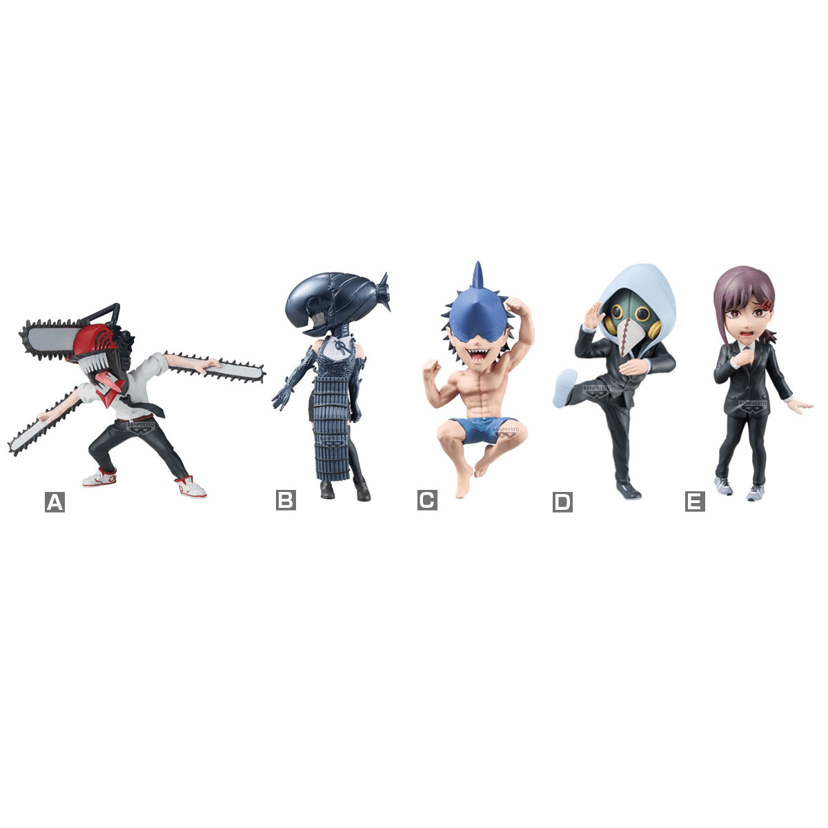 BANDAI Chainsaw Man - The Movie:Reze Arc vol.2 (Box/12) "Chainsaw Man" Banpresto World Collectable Figure