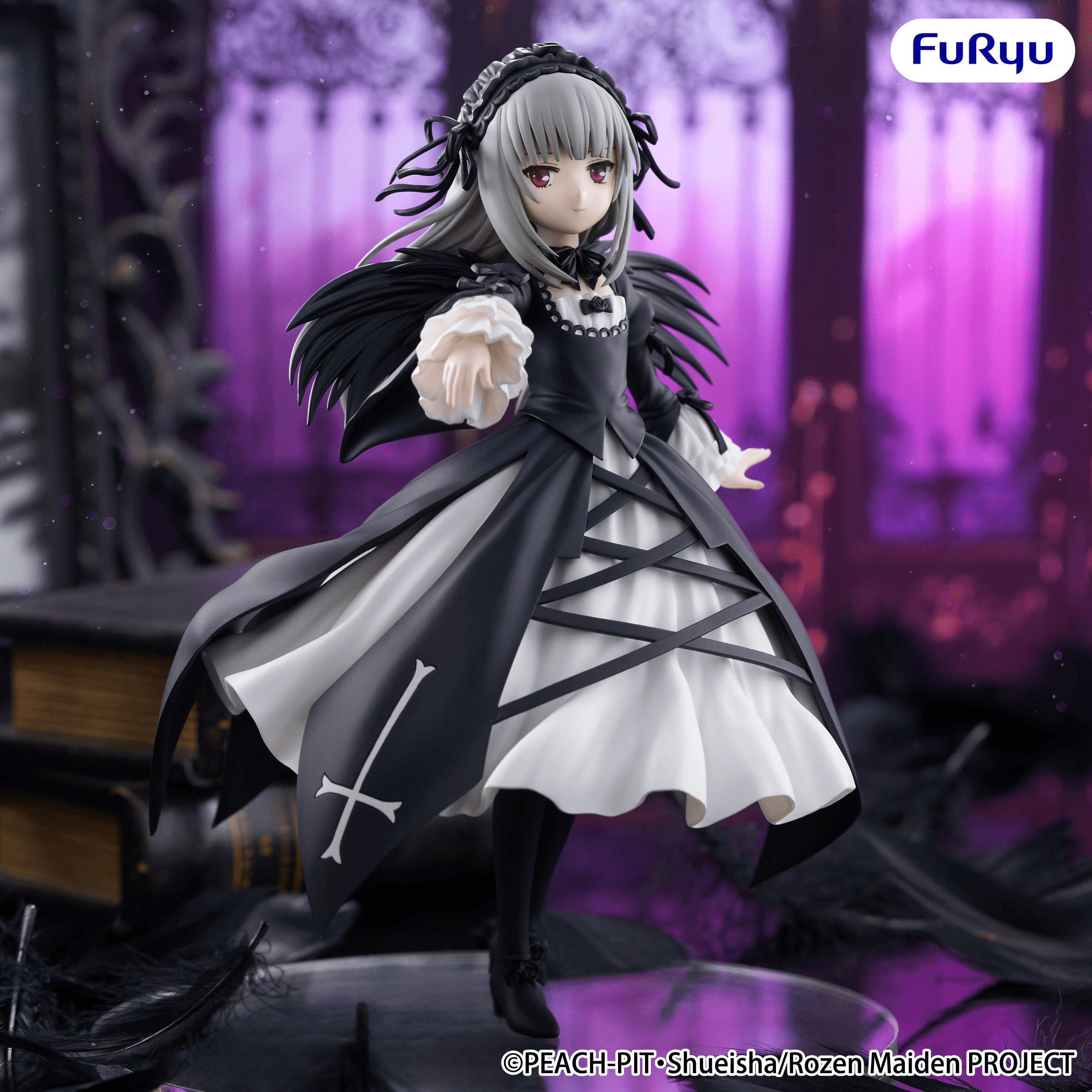 Rozen Maiden Trio-Try-iT Figure -Suigintou- | 4571623513018