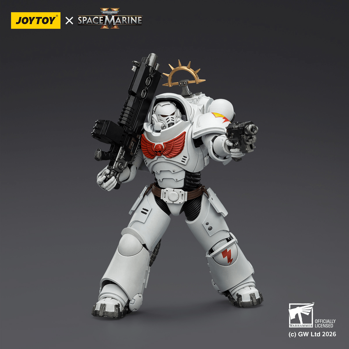 Game Edition White Scars Heavy Intercessor with Heavy Bolt Rifle and Bolt Pistol | 6927054403691