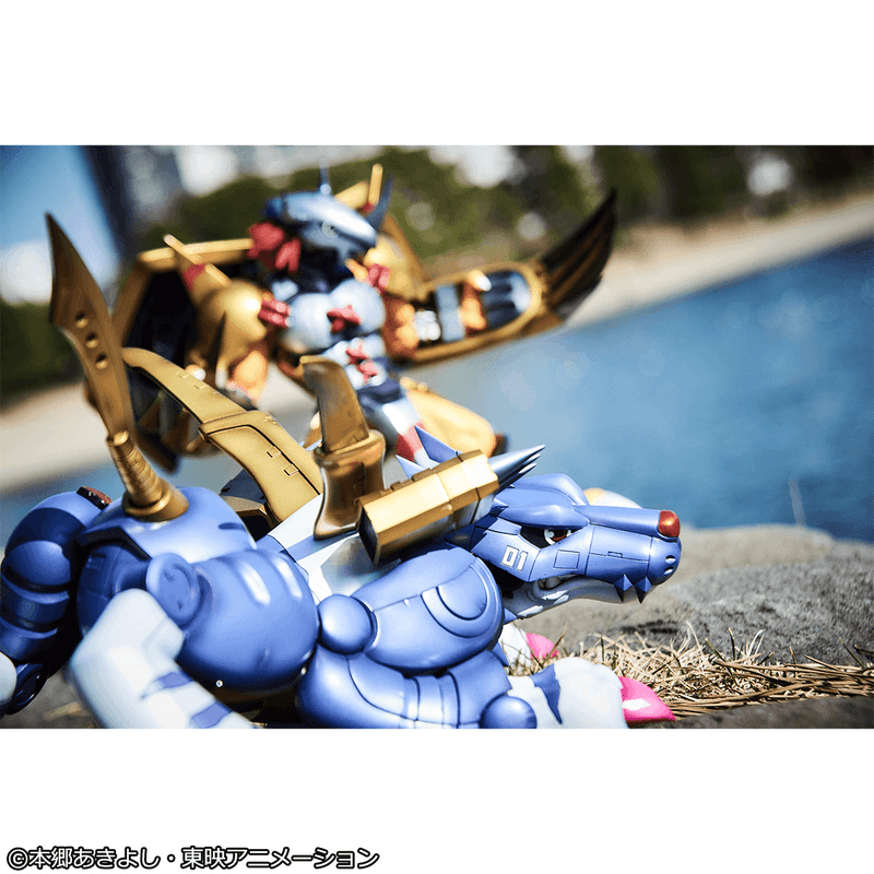 MegaHouse Precious G.E.M. Series Digimon Adventure Metal Garurumon & Ishida Yamato (Repeat) | 4535123843822