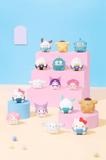 Sanrio characters Roundy Mini Figures Surprise Bag (Box of 10)