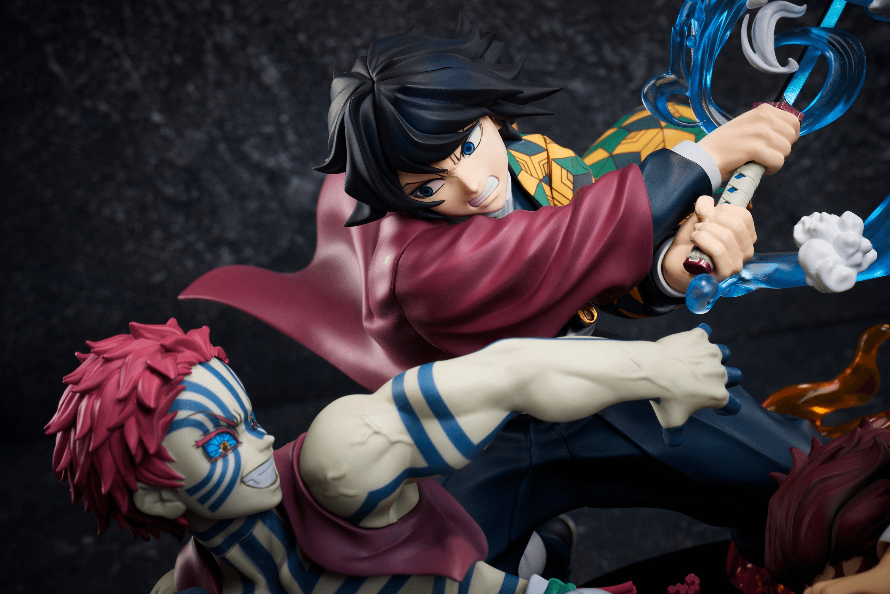 Demon Slayer: Kimetsu no Yaiba Tanjiro Kamado & Giyu Tomioka & Akaza Figure