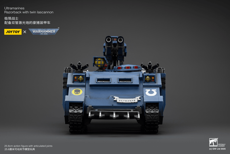 JOYTOY Ultramarines Razorback with twin lascannon