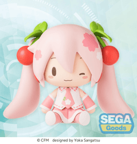 fuwa petit Hatsune Miku Series Chibi Figure Sakura Miku | 4582733445786