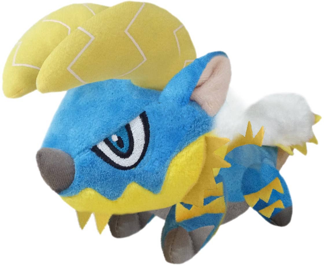 CAPCOM [Repeat Sales]Monster Hunter Chibi-Plush  Zinogre(re-run) | 4976219121828