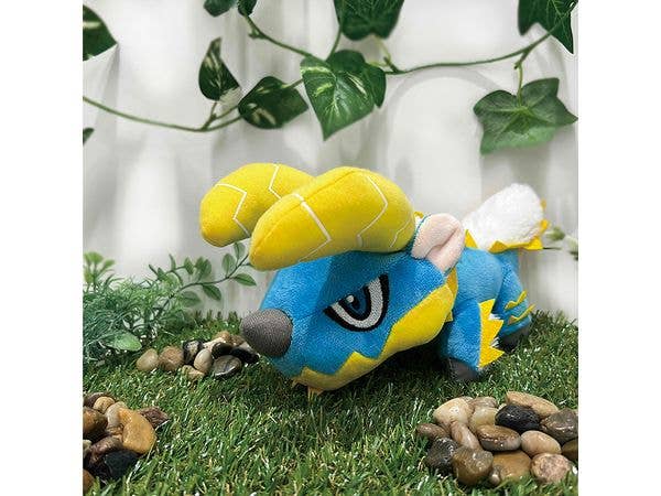 CAPCOM [Repeat Sales]Monster Hunter Chibi-Plush  Zinogre(re-run) | 4976219121828