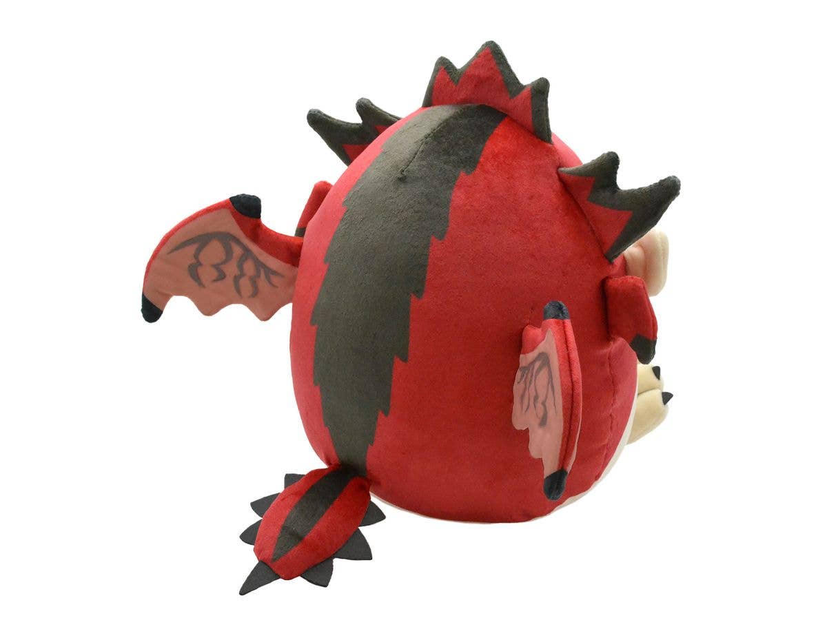 CAPCOM Monster Hunter Fluffy Eggshaped Plush Rathalos | 4976219124744