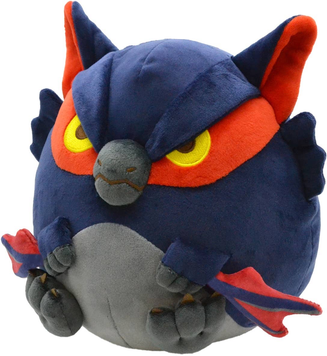 CAPCOM Monster Hunter Fluffy Eggshaped Plush Nargacuga | 4976219124751