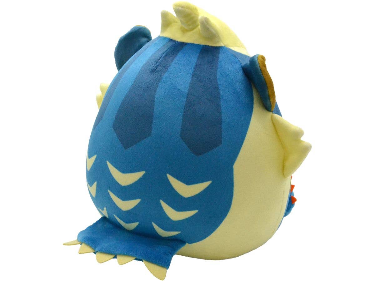 CAPCOM Monster Hunter Fluffy Eggshaped Plush Arzuros | 4976219124768