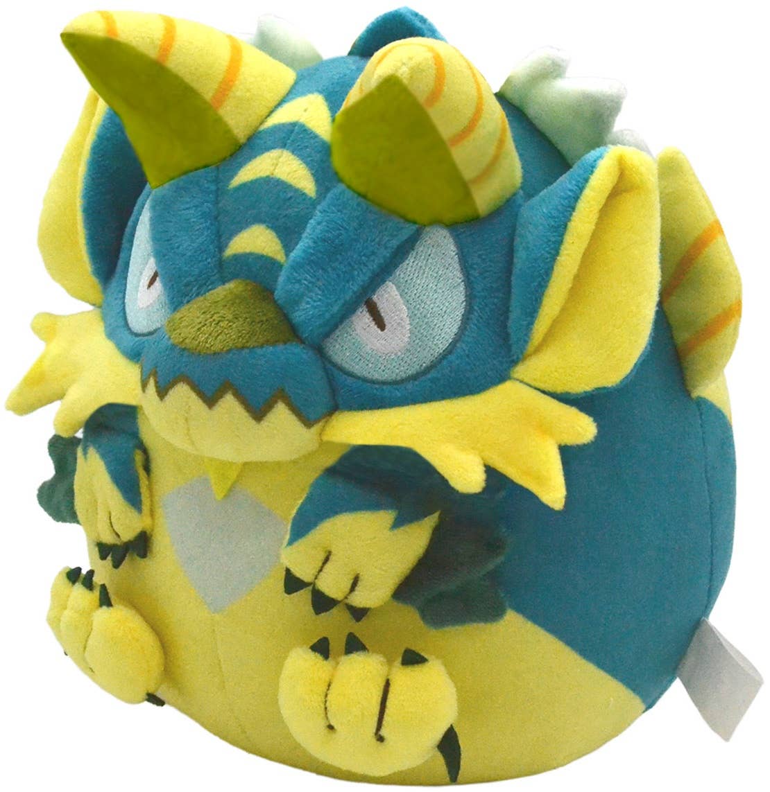 CAPCOM Monster Hunter Fluffy Eggshaped Plush Zinogre | 4976219124881