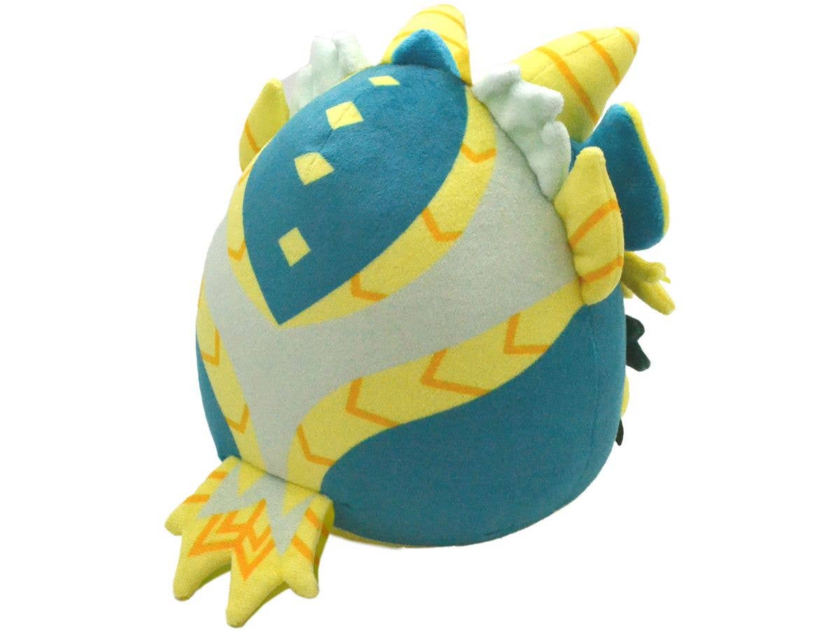 CAPCOM Monster Hunter Fluffy Eggshaped Plush Zinogre | 4976219124881