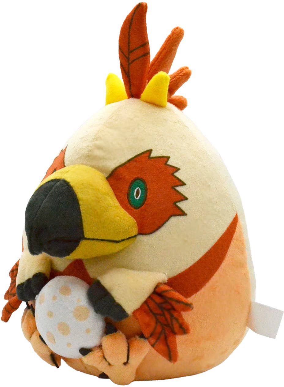 CAPCOM Monster Hunter Fluffy Eggshaped Plush Kulu-Ya-Ku | 4976219124898