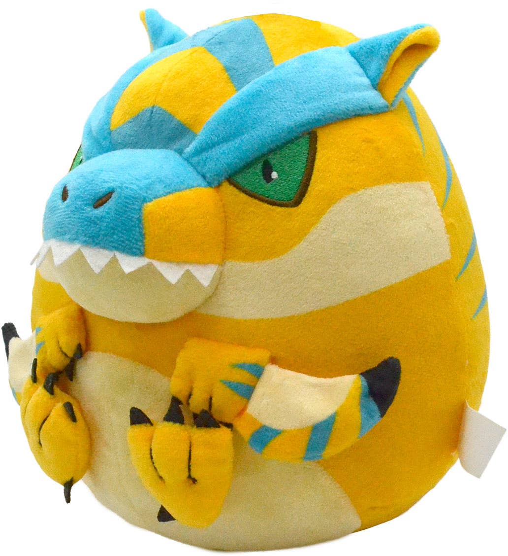 CAPCOM Monster Hunter Fluffy Eggshaped Plush Tigrex | 4976219124904