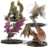 CAPCOM CAPCOM FIGURE BUILDER CUBE MONSTER HUNTER (Rathalos/Zinogre/ Malzeno/Amatsu) (Box of 4) | 4976219124980