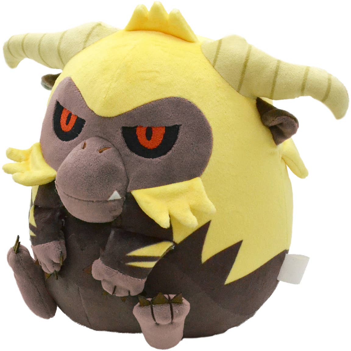 CAPCOM Monster Hunter Fluffy Eggshaped Plush Furious Rajang | 4976219125765