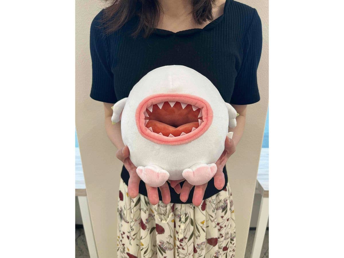 CAPCOM Monster Hunter Fluffy Eggshaped Plush Khezu | 4976219125772