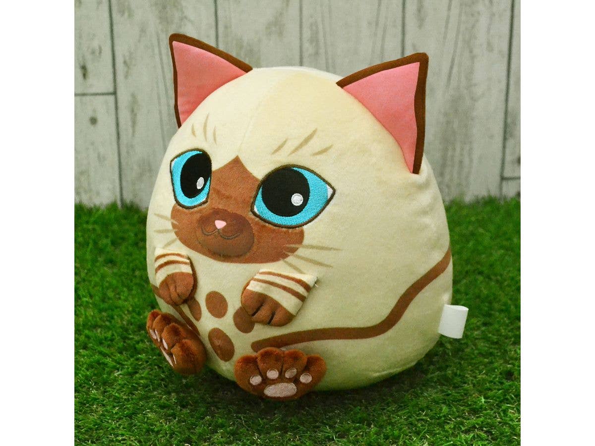 CAPCOM Monster Hunter Fluffy Eggshaped Plush Palico | 4976219125789