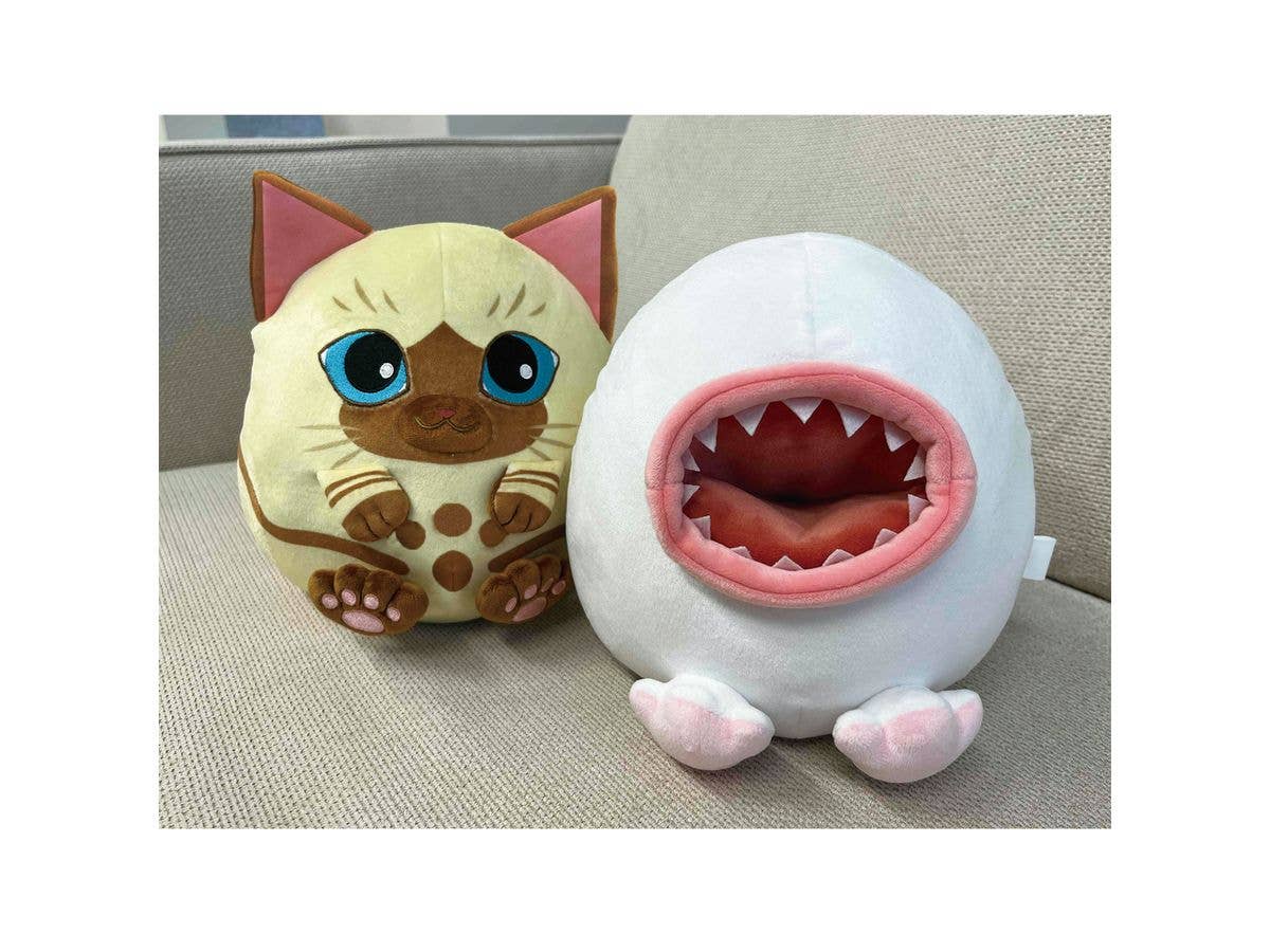 CAPCOM Monster Hunter Fluffy Eggshaped Plush Palico | 4976219125789