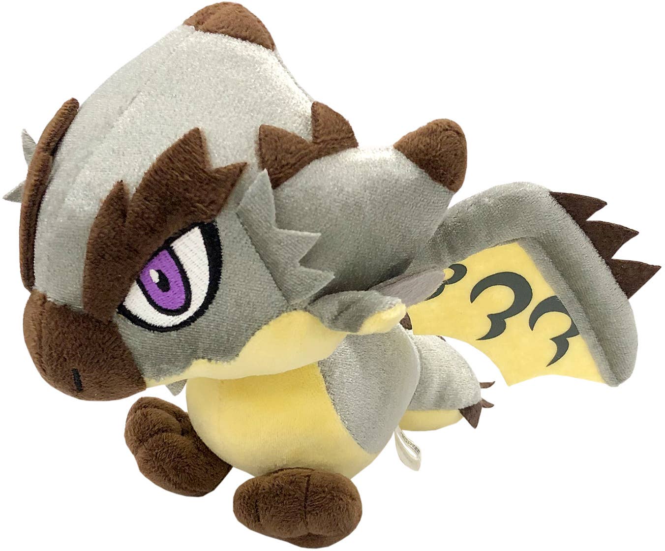 CAPCOM [Repeat Sales]Monster Hunter Chibi-Plush Silver Rathalos | 4976219126533