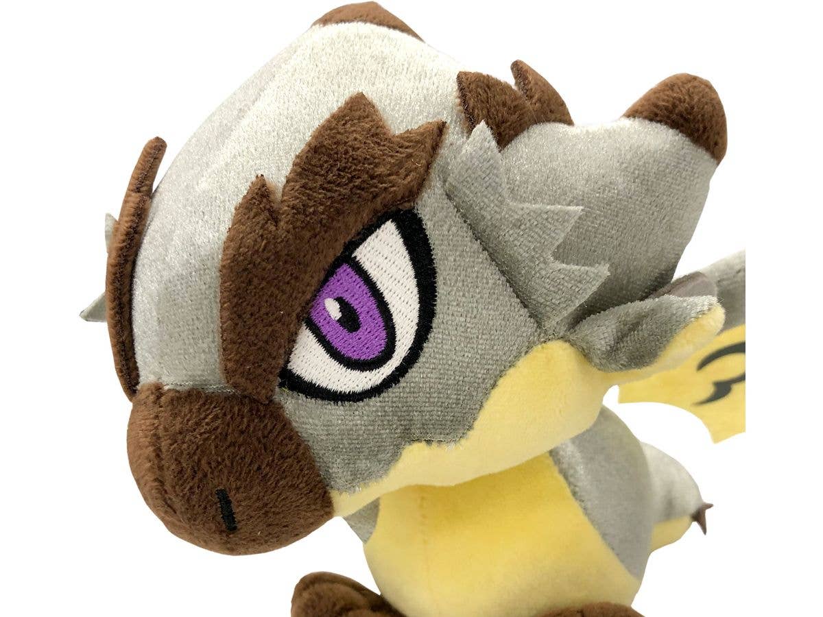 CAPCOM [Repeat Sales]Monster Hunter Chibi-Plush Silver Rathalos | 4976219126533