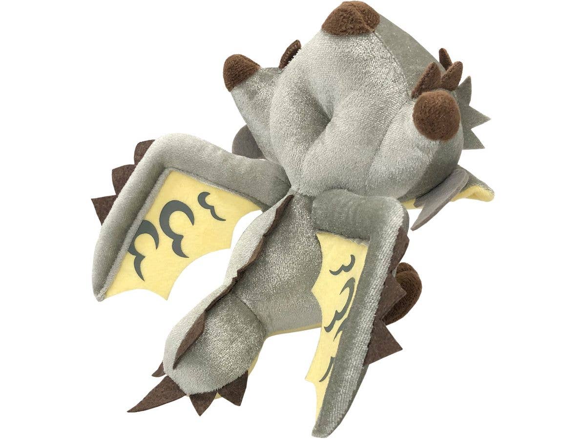 CAPCOM [Repeat Sales]Monster Hunter Chibi-Plush Silver Rathalos | 4976219126533