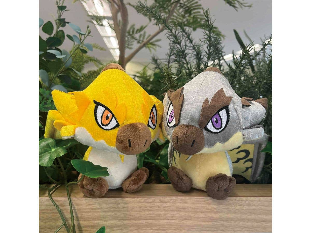 CAPCOM [Repeat Sales]Monster Hunter Chibi-Plush Gold Rathian | 4976219126540
