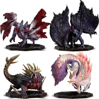 CAPCOM CAPCOM FIGURE BUILDER CUBE MONSTER HUNTER 4pces Box (Gore Magala/Crimson Glow Valstrax/Magnamalo (Enraged)/Mizutsune) | 4976219127851