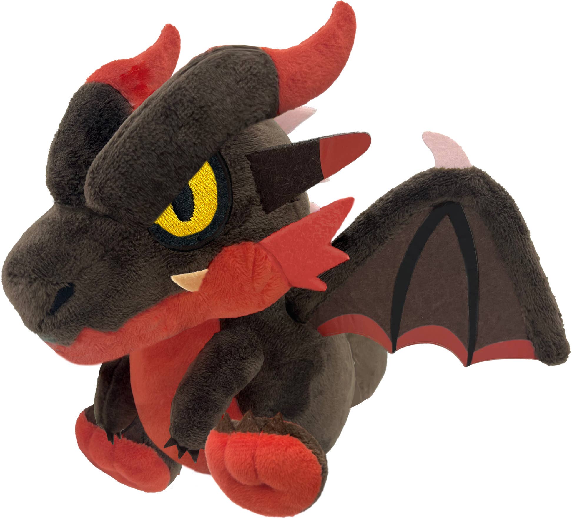 CAPCOM Monster Hunter Chibi-Plush Crimson Fatalis | 4976219128421