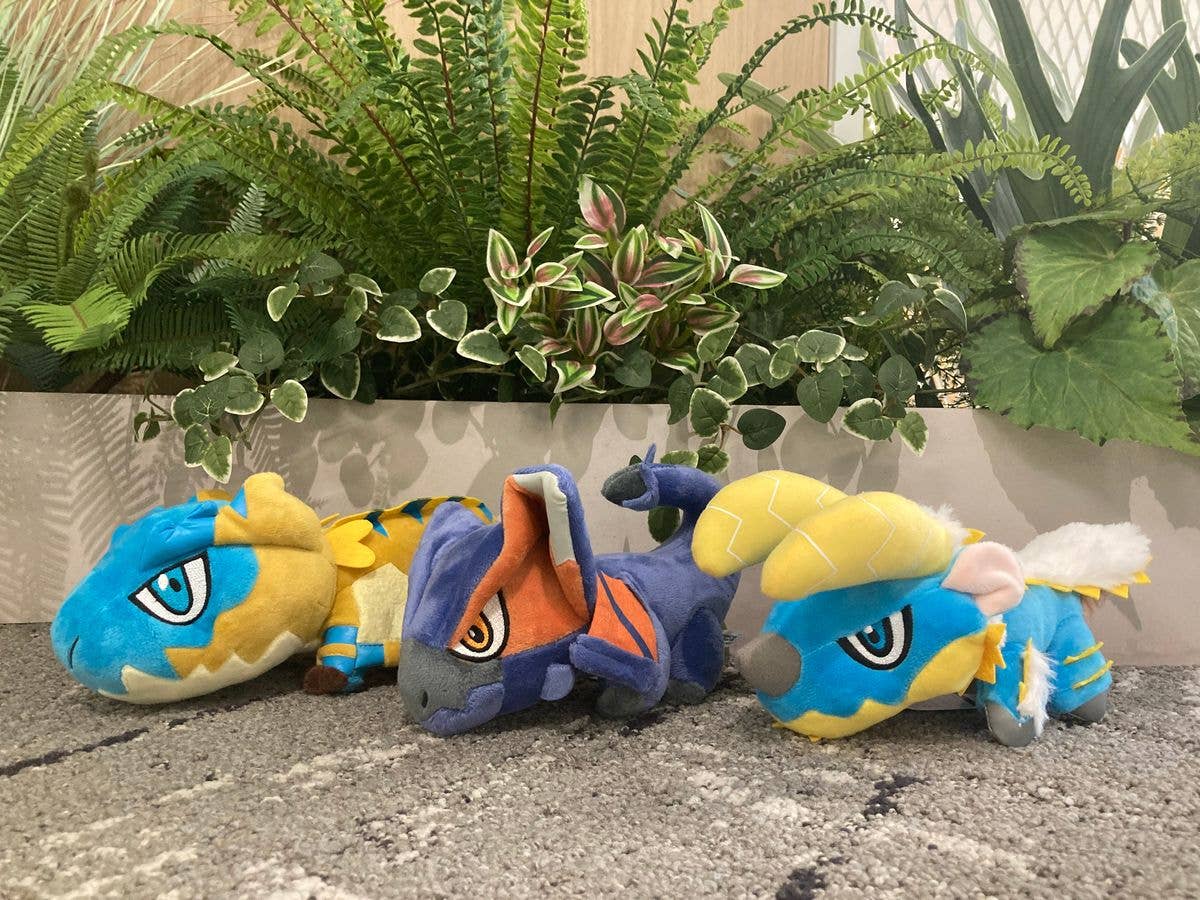 CAPCOM [Repeat Sales]Monster Hunter Chibi-Plush Nargacuga | 4976219129169