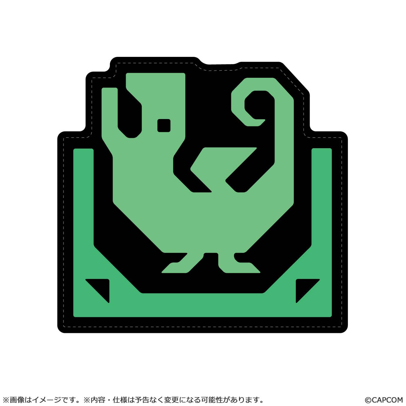 CAPCOM floor mats Monster Hunter Pitfall Trap icon | 4976219129534