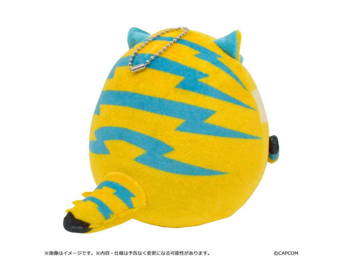 CAPCOM Monster Hunter Fluffy Eggshaped Plush Mini Tigrex | 4976219132541