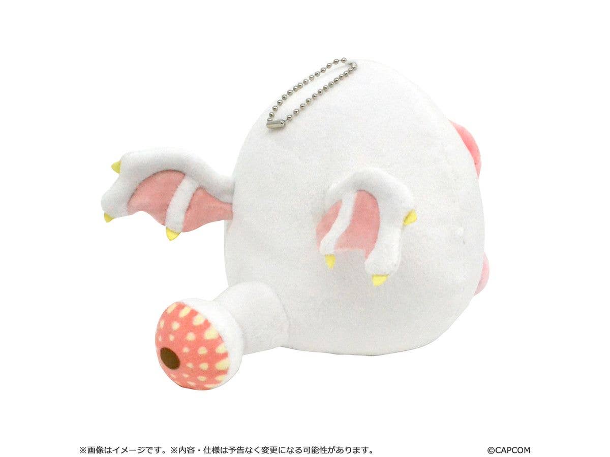 CAPCOM Monster Hunter Fluffy Eggshaped Plush Mini Khezu | 4976219132558