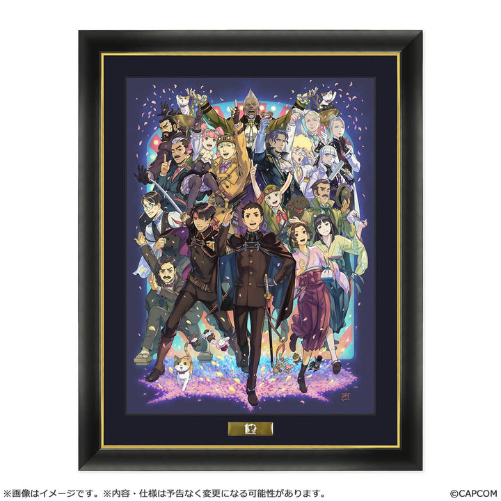 CAPCOM The Great Ace Attorney 10th Anniversary「NURI kazuya」newly drawn art CHARA FINE GRAPH | 4976219133685