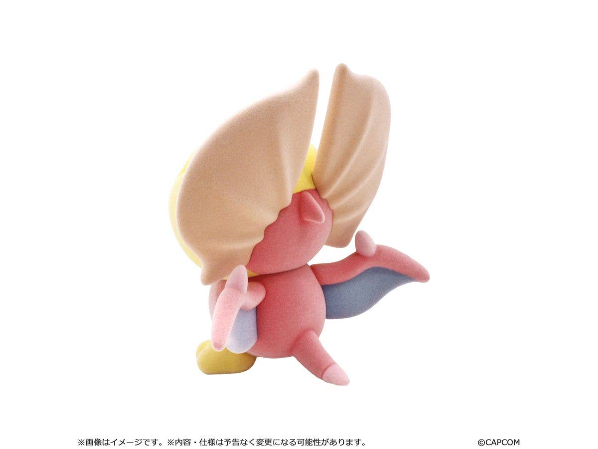CAPCOM MONSTER HUNTER CHIBI STYLE Flocked Figure Yian Kut-Ku | 4976219134507