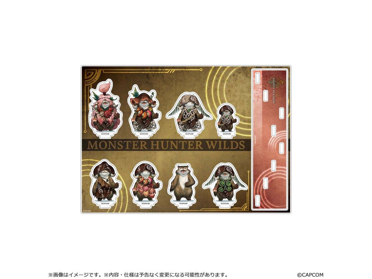 CAPCOM Monster Hunter Wilds acrylic stand Plumpeach set | 4976219134712