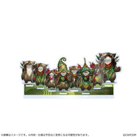 CAPCOM Monster Hunter Wilds acrylic stand Chomber set | 4976219134729