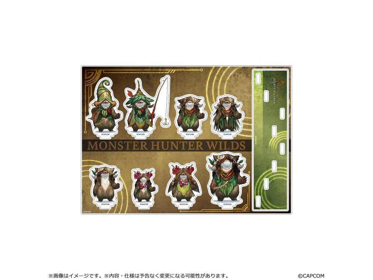 CAPCOM Monster Hunter Wilds acrylic stand Chomber set | 4976219134729