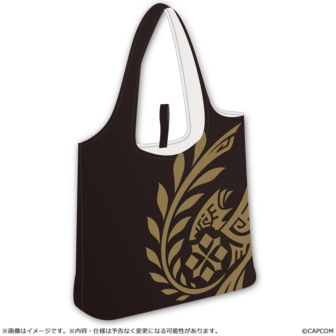 CAPCOM Reusable Shopping Bag Monster Hunter Wilds Expedition Team icon | 4976219134897