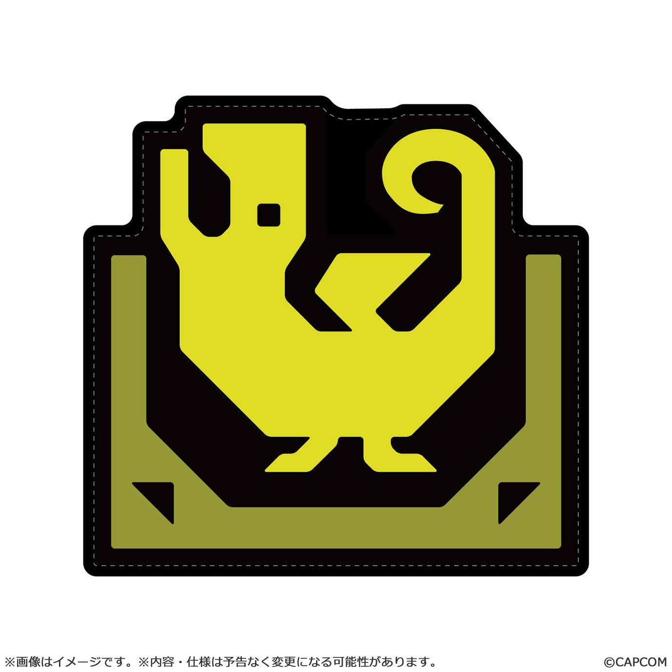 CAPCOM floor mats Monster Hunter Shock Trap icon | 4976219134910