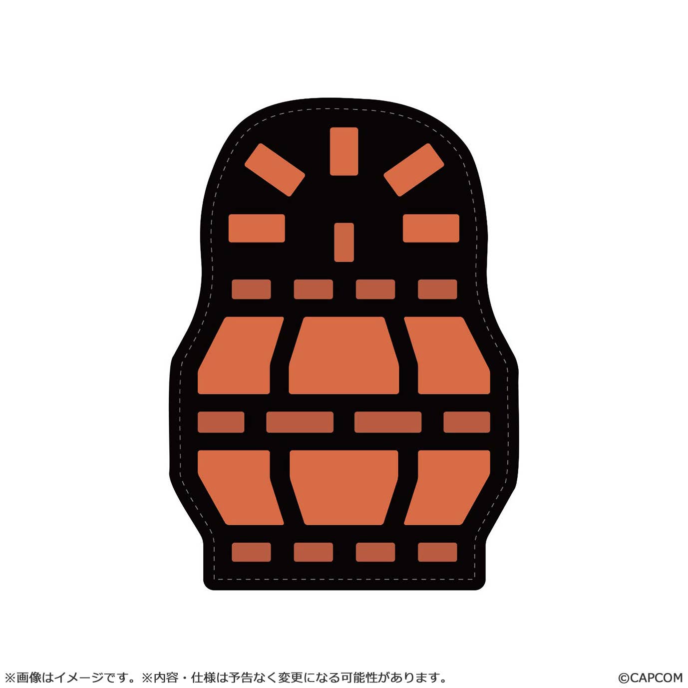 CAPCOM floor mats Monster Hunter Large Barrel Bomb icon | 4976219134927