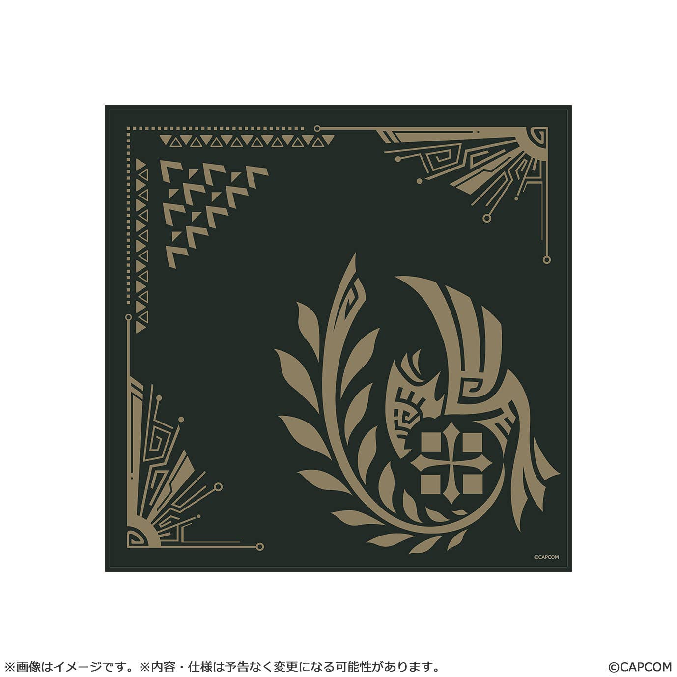 CAPCOM Handkerchief Monster Hunter Wilds Expedition Team icon | 4976219135030