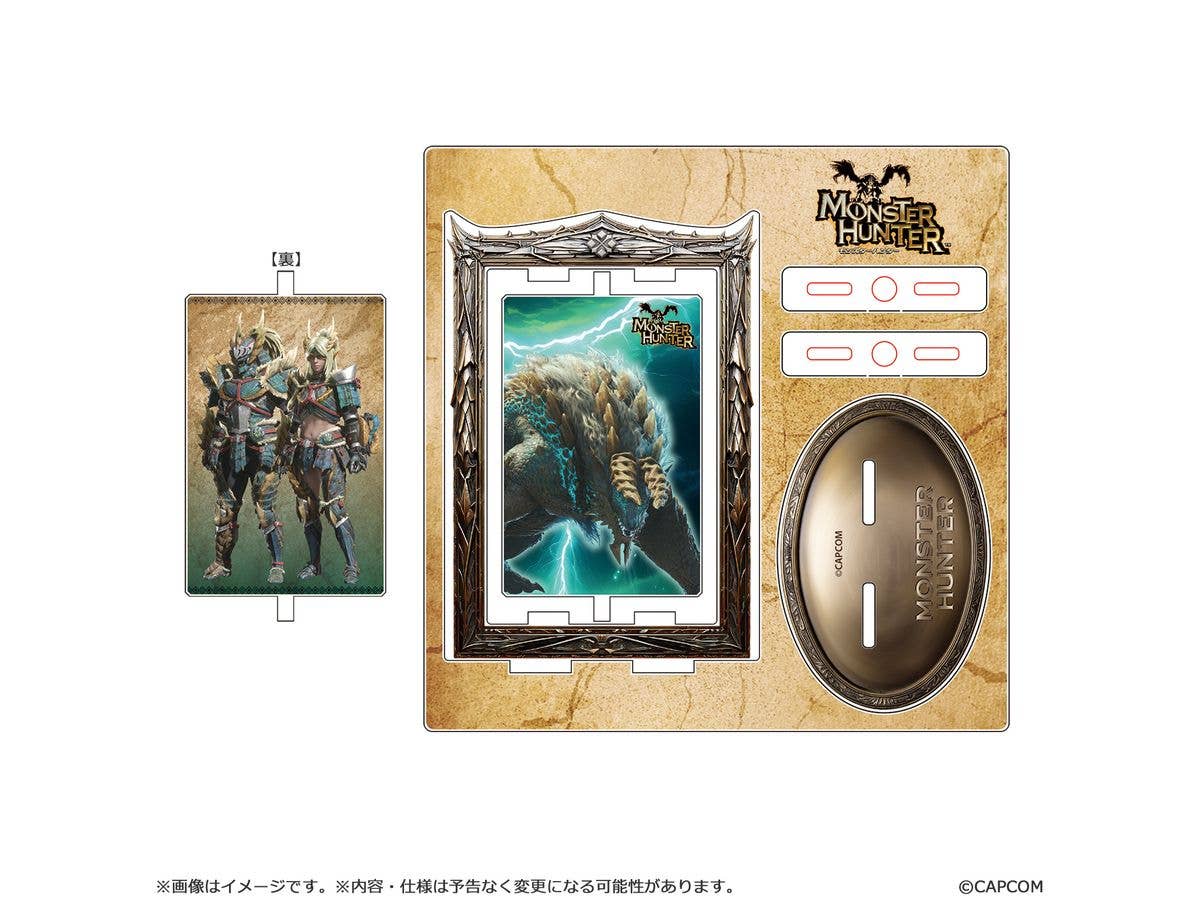 CAPCOM Monster Hunter Rotating Acrylic Stand Zinogre | 4976219135146